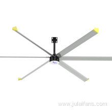 Large permanent magnet industrial ceiling fan